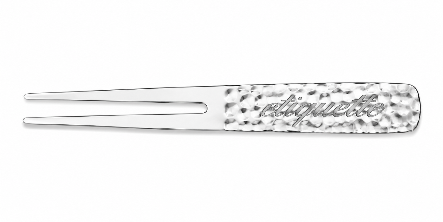 Silver Luxury Divot Tool