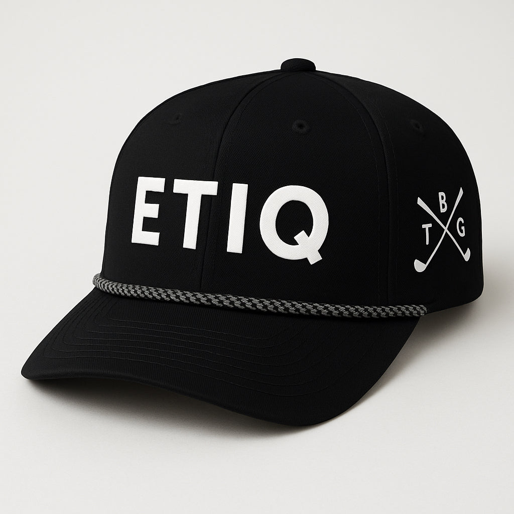 ETIQ “Midnight Black” Performance Cap